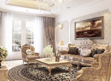 Nội thất Biệt thự_Tân cổ điển